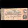 Image 2 : 1864 $5 Confederate Note (Richmond, VA) Fr-T69 Grades vf++