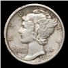 Image 2 : 1917-p Mercury Dime 10c Grades Select AU