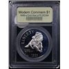 Image 2 : Proof 1995-S Civil War Modern Commem Dollar $1 Graded GEM++ Proof Deep Cameo By USCG