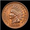 Image 2 : 1899 Indian Cent 1c Graded ms66 rb By SEGS
