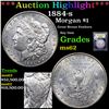 Image 1 : ***Auction Highlight*** 1884-s Morgan Dollar $1 Graded Select Unc By USCG (fc)