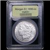 Image 4 : ***Auction Highlight*** 1890-cc Morgan Dollar $1 Graded Select+ Unc By USCG (fc)