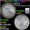 Image 1 : ***Auction Highlight*** 1882-p Seated Liberty Dime 10c Graded ms65+ By SEGS (fc)