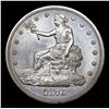 Image 2 : ***Auction Highlight*** 1876-p Trade Dollar $1 Graded Choice Unc By USCG (fc)