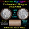 ***Auction Highlight*** 1879 & CC Uncirculated Morgan Dollar Shotgun Roll (fc)