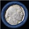Image 2 : Buffalo Nickel Shotgun Roll in Old Bank Style 'Bell Telephone'  Wrapper 1920 & D Mint Ends