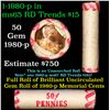 Image 1 : Shotgun Lincoln 1c roll, 1980-p 50 pcs Brandt Wrapper