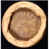 Image 3 : Mixed small cents 1c orig shotgun roll, 1916-d Wheat Cent, 1891 Indian Cent other end, brinks Wrappe