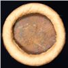 Image 2 : Mixed small cents 1c orig shotgun roll, 1915-d Wheat Cent, 1887 Indian Cent other end, brinks Wrappe