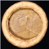 Image 2 : Mixed small cents 1c orig shotgun roll, 1918-s Wheat Cent, 1892 Indian Cent other end, brinks Wrappe