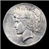 Image 2 : 1927-p Peace Dollar $1 Grades Select Unc