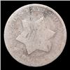 Image 2 : 1853 Three Cent Silver 3cs Grades ag