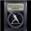 Image 2 : Proof 1992-S Olympic Modern Commem Dollar $1 Graded GEM+ Proof Deep Cameo By USCG