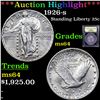 Image 1 : ***Auction Highlight*** 1926-s Standing Liberty Quarter 25c Graded Choice Unc By USCG (fc)