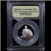Image 2 : Proof 1982-S Washington Modern Commem Half Dollar 50c Graded GEM++ Proof Deep Cameo By USCG
