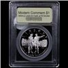 Image 2 : Proof 2004-P Lewis & Clark Modern Commem Dollar $1 Graded GEM++ Proof Deep Cameo By USCG