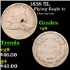 Image 1 : 1858 SL Flying Eagle Cent 1c Grades vg, very good