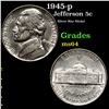 Image 1 : 1945-p Jefferson Nickel 5c Grades Choice Unc