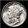 Image 2 : 1944-p Mercury Dime 10c Grades Choice Unc