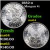 Image 1 : 1882-o Morgan Dollar $1 Grades Choice Unc