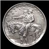 Image 2 : 1925 Stone Mountain Old Commem Half Dollar 50c Grades Unc Details