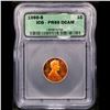 Image 2 : Proof 1969-s Lincoln Cent TOP POP! 1c Graded pr69 rd DCAM By ICG