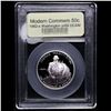 Image 2 : Proof 1982-S Washington Modern Commem Half Dollar 50c Graded GEM++ Proof Deep Cameo By USCG