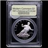 Image 2 : Proof 1997-S Robinson Modern Commem Dollar $1 Graded GEM++ Proof Deep Cameo By USCG