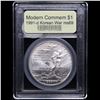 Image 2 : 1991-d Korean War Modern Commem Dollar $1 Graded ms69 By USCG