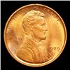 Image 2 : 1909 VDB Lincoln Cent 1c Grades GEM Unc RB