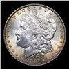 Image 2 : 1887-p Morgan Dollar Rainbow Toned $1 Graded ms64 By SEGS