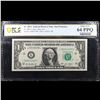 Image 2 : PCGS 2013 $1 Federal Reserve Note Intresting Serial # 00041100 Graded cu64 ppq By PCGS