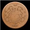 Image 2 : 1865 Fancy 5 Two Cent Piece 2c Grades vg, very good