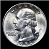 Image 2 : 1953-p Washington Quarter 25c Grades GEM+ Unc