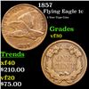 Image 1 : 1857 Flying Eagle Cent 1c Grades vf++