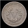 Image 3 : 1910 Liberty Nickel Mint Error 5c Grades vg+