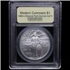 Image 2 : 1996-s CommuniTy Service Modern Commem Dollar $1 Graded ms70, Perfection By USCG