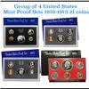 Image 1 : Group of 4 United States Mint Proof Sets 1970-1973 21 coins