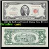 Image 1 : 1963 $2 Red seal United States Note Fr1513 Grades Gem CU