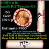 Image 1 : Shotgun Lincoln 1c roll, 1976-p 50 pcs Brandt Wrapper