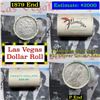 ***Auction Highlight*** Full Morgan/Peace Casino Las Vegas Flamingo silver $1 roll $20, 1879 & P end