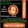 Image 1 : Shotgun Lincoln 1c roll, 1982-d 50 pcs Brandt Wrapper