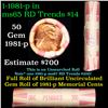 Image 1 : Shotgun Lincoln 1c roll, 1981-p 50 pcs Brandt Wrapper