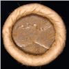 Image 2 : Mixed small cents 1c orig shotgun roll, 1917-d Wheat Cent, 1892 Indian Cent other end, brinks Wrappe