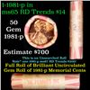 Image 1 : Shotgun Lincoln 1c roll, 1981-p 50 pcs Brandt Wrapper
