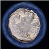 Image 2 : Buffalo Nickel Shotgun Roll in Old Bank Style 'Bell Telephone'  Wrapper 1926 & S Mint Ends