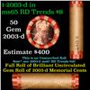 Image 1 : Shotgun Lincoln 1c roll, 2003-d 50 pcs Brandt Wrapper