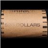 Image 5 : ***Auction Highlight*** Brinks Shotgun Mixed Morgan/Peace Circ silver dollar roll, 20 coin 1890 & 'P