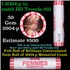 Image 1 : Shotgun Lincoln 1c roll, 2004-p 50 pcs N.F String & Son Wrapper