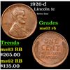 Image 1 : 1926-d Lincoln Cent 1c Grades Select Unc RB